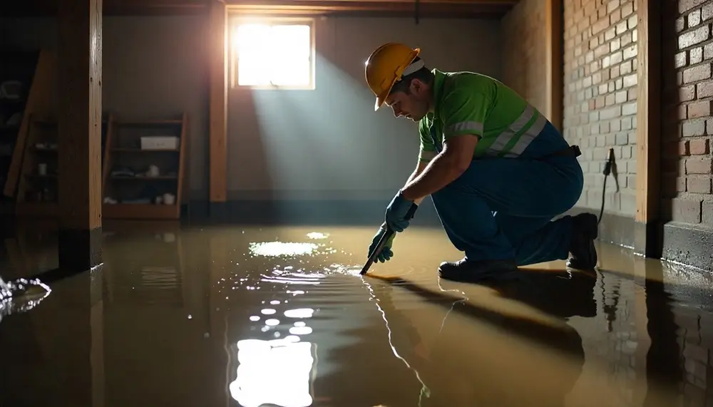 Professional water damage restoration services in Andrews, TX